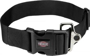 Trixie Obroża Premium XXL, L–XXL: 55–80 cm/50 mm, czarna 1