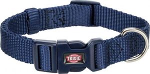 Trixie Obroża Premium, S: 25–40 cm/15 mm, indygo 1