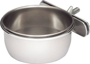 Panama Pet Panama Pet miska dla ptaków 0,28 l z uchwytem zaciskowym 5