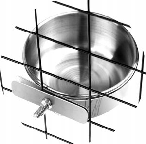 Panama Pet Panama Pet miska dla ptaków 0,28 l z uchwytem zaciskowym 7