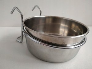 Panama Pet Panama Pet miska dla ptaków 0,56 l z uchwytem zaciskowym 6