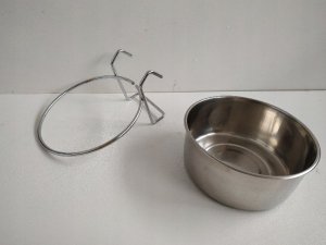 Panama Pet Panama Pet miska dla ptaków 0,56 l z uchwytem zaciskowym 8