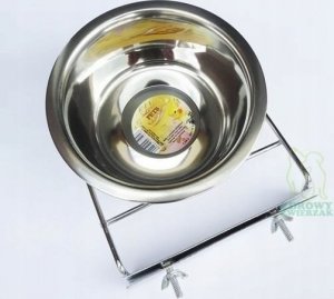 Panama Pet Panama Pet miska dla ptaków 1,8 l z uchwytem zaciskowym 2