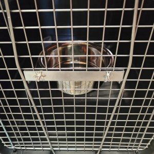 Panama Pet Panama Pet miska dla ptaków 1,8 l z uchwytem zaciskowym 7