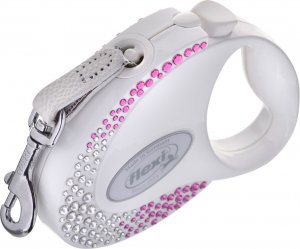 Flexi FLEXI SMYCZ GLAM S /ROZM.S COMPOSITION Mother of pearl BIAŁY 4