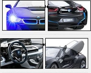 Rastar BMW i8 RASTAR 1:14 RTR (zasilanie na baterie AA) - Czarny 8