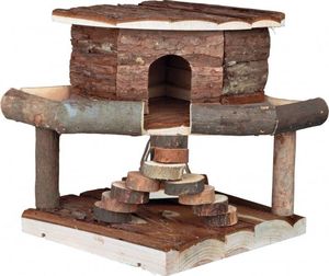 Trixie Domek dla gryzoni"Ida", drewniany, 19×20×19 cm 1