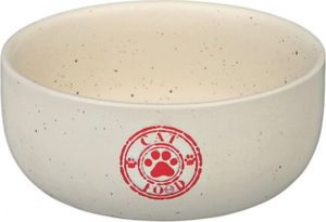 Trixie Miska dla kotów ras krótkopyskich, ceramiczna, 0.3 l/o 15 cm, jasnoniebieski/biały 1
