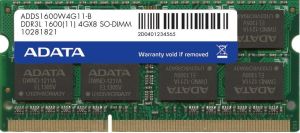 Pamięć do laptopa ADATA 8GB 1600MHz DDR3L CL11 (ADDS1600W8G11-R) 1