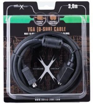 Kabel Natec D-Sub (VGA) - D-Sub (VGA) 3m czarny (NKA-0352) 2