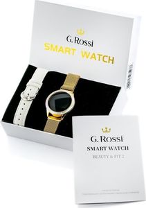 Smartwatch Gino Rossi ZG308D Złoty 6