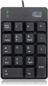 Klawiatura Spire ADESSO klawiatura numeryczna WKB-6010UB bezprzewodowa 18 klawiszy 2