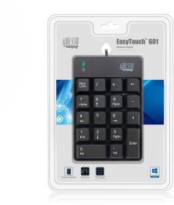 Klawiatura Spire ADESSO klawiatura numeryczna WKB-6010UB bezprzewodowa 18 klawiszy 8