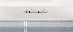 Okap Bosch Bosch Hood DUL63CC20 Series 4 Built-under, Energy efficiency class D, Width 60 cm, 350 m³/h, Mechanical, White, LED (DUL63CC20) - 375378 3