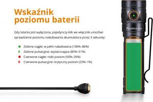 Latarka Fenix Latarka diodowa E30R 5