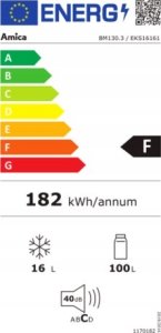Lodówka Amica Lodówka EKS16171 A++ 3