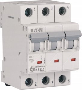 Eaton Wyłącznik nadprądowy 3P B 25A 6kA AC xPole Home HN-B25/3 194883 1