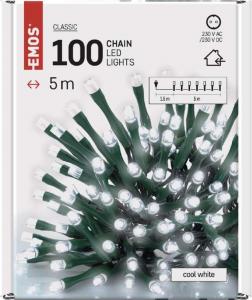 Lampki choinkowe Emos 100 LED białe zimne 2