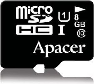 Karta Apacer Secure Digital MicroSDHC 8 GB Class 10 UHS-I/U1  (AP8GMCSH10U1-R) 1