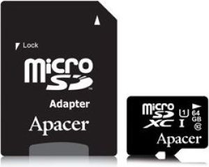 Karta Apacer Secure Digital MicroSDXC 64 GB Class 10 UHS-I/U1  (AP64GMCSX10U1-R) 2