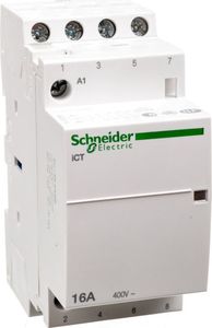 Schneider Electric Stycznik modułowy 16A 4Z 0R 24V AC iCT A9C22114 1