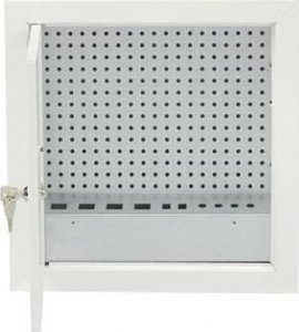 Alfako Rozdzielnica modułowa podtynkowa teletechniczna 4x gniazdo simplex 8x TV SK-TEL-WN-PER 2