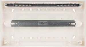 Legrand Rozdzielnica modułowa natynkowa PRACTIBOX S 1x18 drzwi białe 137426 5