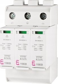 Eti-Polam Ogranicznik przepięć PV Typ 2 C ETITEC M T2 PV 1100/20 Y 002440515 2