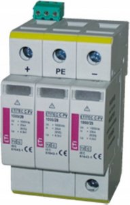 Eti-Polam Ogranicznik przepięć PV Typ 2 C 600V DC 20kA ETITEC S C-PV 600/20 002445306 9
