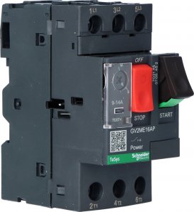 Schneider Electric Wyłącznik silnikowy 3P 5,5kW 9-14A PL GV2ME16AP 2