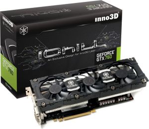 Karta graficzna Inno3D GeForce GTX 760 iChill HerculeZ 3000 4GB GDDR5 (256-bit) 2xDVI, DisplayPort, HDMI (C760-1SDN-M5DSX) 1