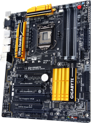 Płyta główna Gigabyte GA-Z97X-UD5H LGA1150 Z97, Intel Z97, 4xDDR3, VGA (Z97X-UD5H) 3