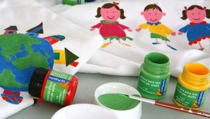 La Pajarita Farba do Tkanin 25 ml Zieleń Wiosny 3