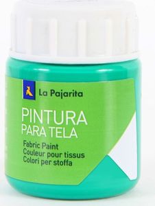 La Pajarita Farba do Tkanin 25 ml Szmaragdowa 2