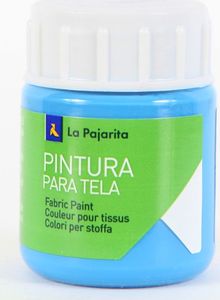La Pajarita Farba do Tkanin 25 ml Cyjan 2