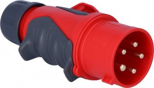 PCE Wtyczka przenośna 32A 5P 400V 6h IP44/54 GRIP 0253-6 2