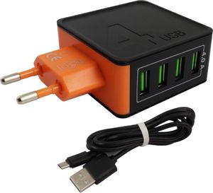 Ładowarka DPM 4x USB-A 4 A (CLT029) 3