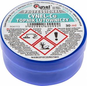 Cynel Zestaw do lutowania instalacji miedzianych lut i topnik 44E745 2