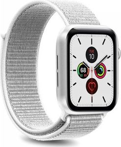 Puro PURO Apple Watch Band - Nylonowy pasek do Apple Watch 42 / 44 mm (Biały) 1
