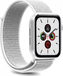 Puro PURO Apple Watch Band - Nylonowy pasek do Apple Watch 38 / 40 mm (Biały) 1