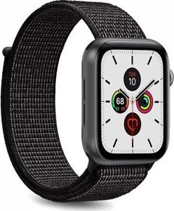 Puro PURO Apple Watch Band - Nylonowy pasek do Apple Watch 38 / 40 mm (Czarny) 1