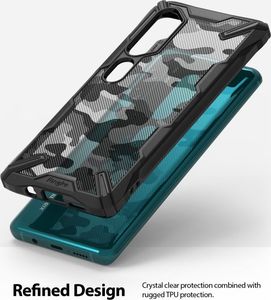 Ringke Etui Ringke Fusion-X Design Xiaomi Mi Note 10 Camo (Moro) Black 6