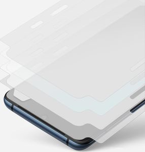 Ringke Folia hydrożelowa Dual Easy Wing Full Cover OnePlus 7T [2 PACK] 3