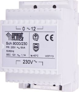 Miwi Urmet Transformator sieciowy 12V AC 9000/230 1