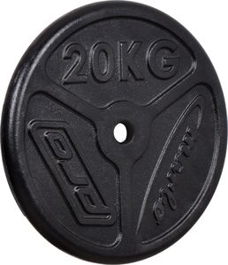 Marbo Sport Standard iron discs slim 20 kg MW-O20-slim - Marbo Sport 1