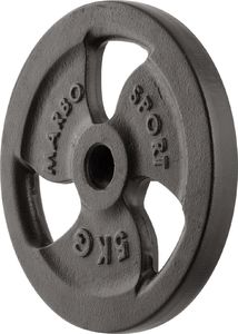 Marbo Sport Standard tri grip discs 5 kg MW-O5-kier - Marbo Sport 1