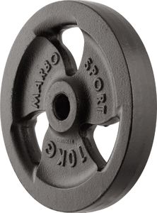 Marbo Sport Standard tri grip discs 10 kg MW-O10-kier - Marbo Sport 1
