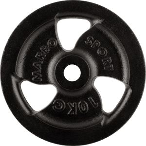 Marbo Sport Standard tri grip discs 10 kg MW-O10-kier - Marbo Sport 2