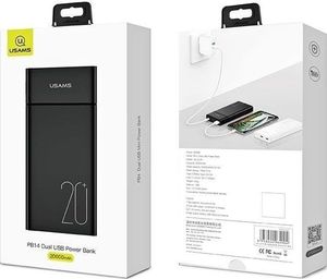 Powerbank Usams PB14 20000mAh biały (20KCD7502) 2