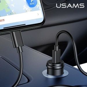 Ładowarka Usams USAMS Ład. sam. USB-C C14 18W 5V-3A (only head) PD3.0 Fast Charge czarny/black CC95GC01 (US-CC095) 5